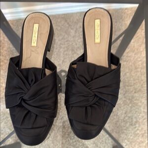 Louise et Cie Elegant Black Women's Leather Slip-On Shoes Sz 8